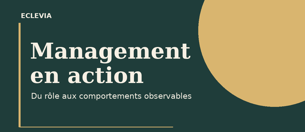 Management en action : construire des repères communs entre managers