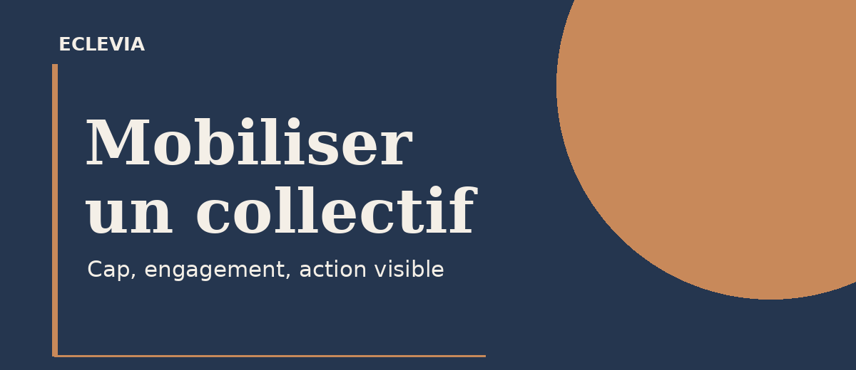 Mobiliser un collectif : cap, engagement, action visible